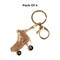 High-quality Roller Skate Rhinestone Keychain - 2 inches Metal with rhinestones | RAHEEV®